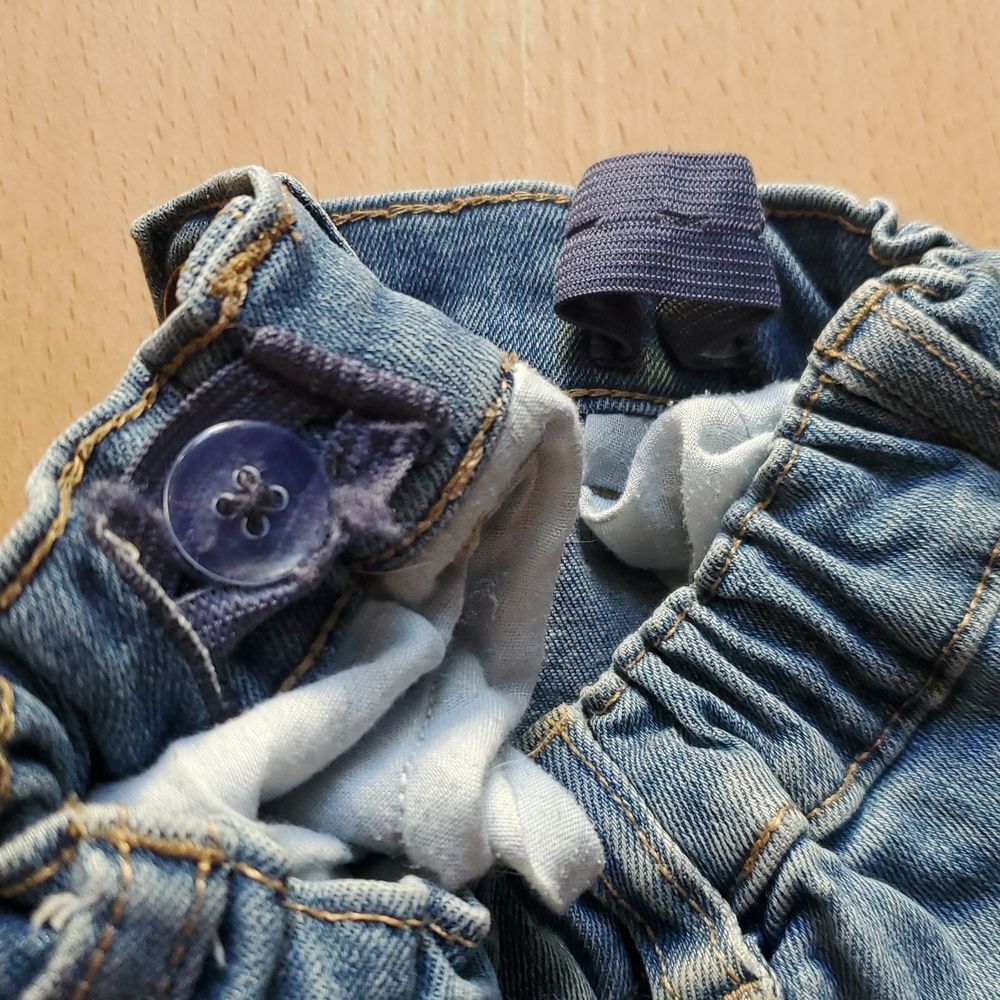 Garanimals Boys 3T Classic Blue Jeans With Adustable Waistband π5/$10π - Picture 5 of 5